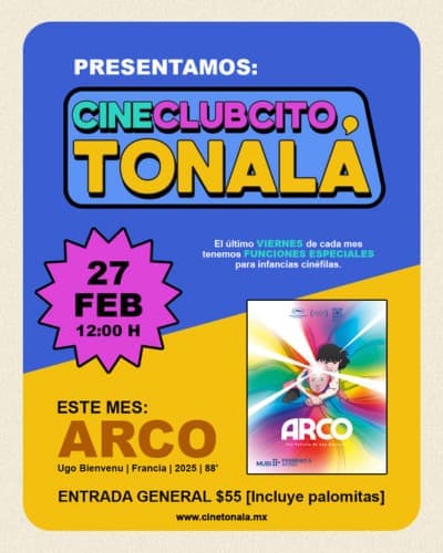 CINECLUBCITO TONALÁ: ARCO